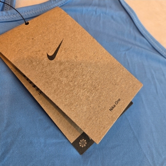 Nike Dri-FIT Blue Training Tank Top, Women's Size XL, Dri-FIT One New - Picture 3 of 8